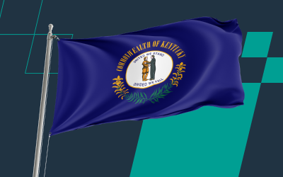 kentucky state flag cluster image