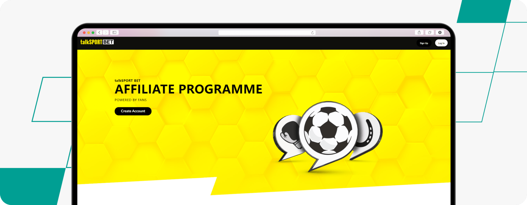 talksport bet affiliate program screenshot